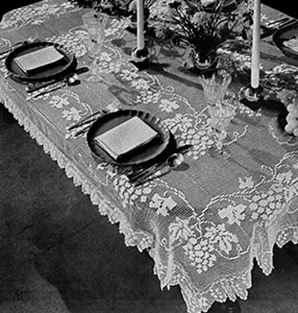 Grapevine Tablecloth #7045