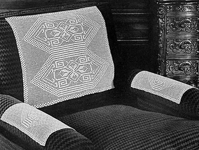 Stained Glass Chair Set #7004