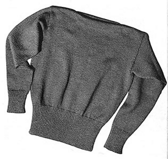 Crew Neck Pullover #S-109
