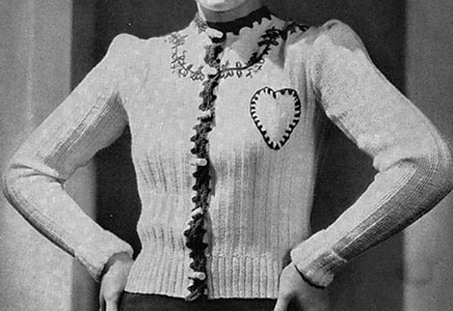 Feather-in-Your-Cap Cardigan #1058