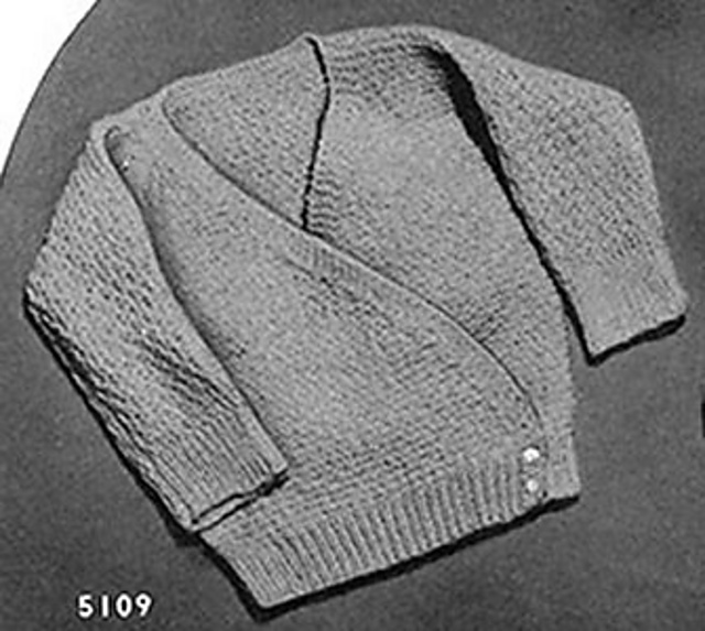 Hush-a-Bye Baby Cardigan #5109
