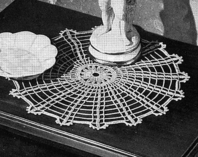 Sundial Doily #7423