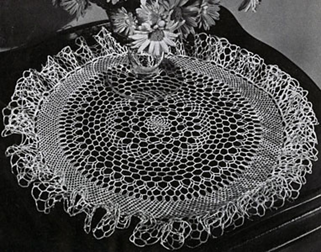 Sea Froth Doily #CT-231