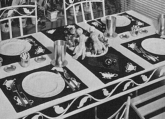 County Fair Luncheon Set #7182