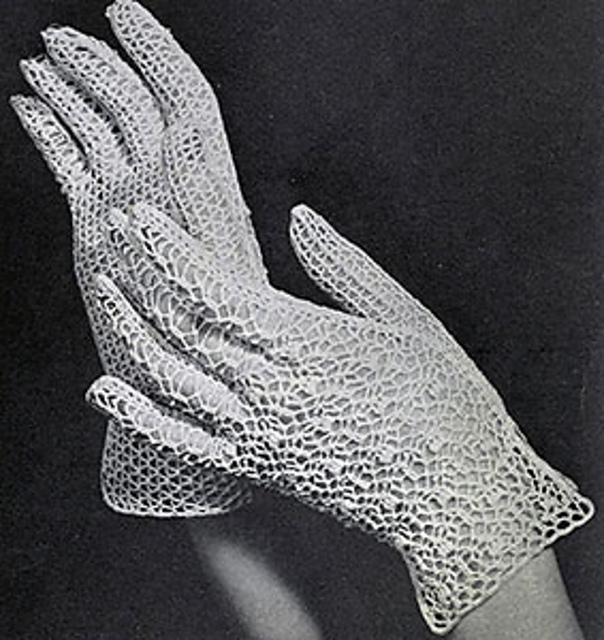 Irish Crochet Glove #2258