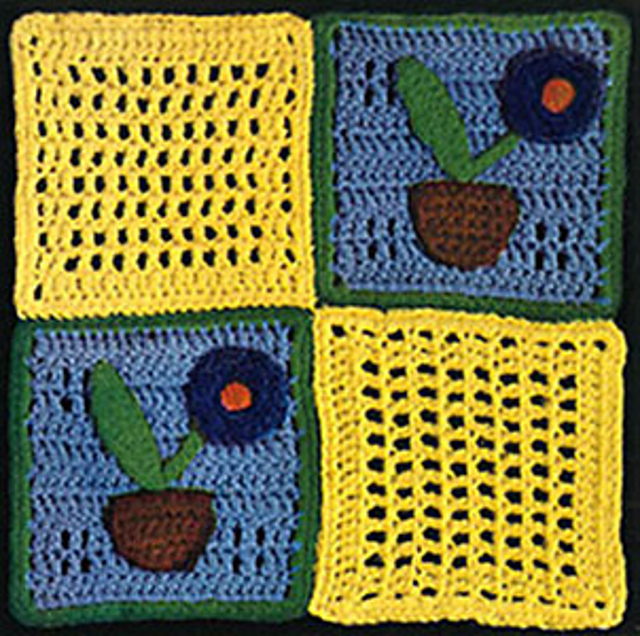 How Does Your Garden Grow Afghan #539