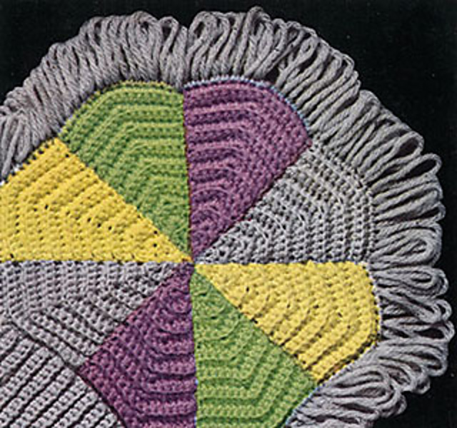 Cartwheel Afghan #638