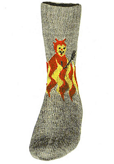 Red Devil Socks #7257