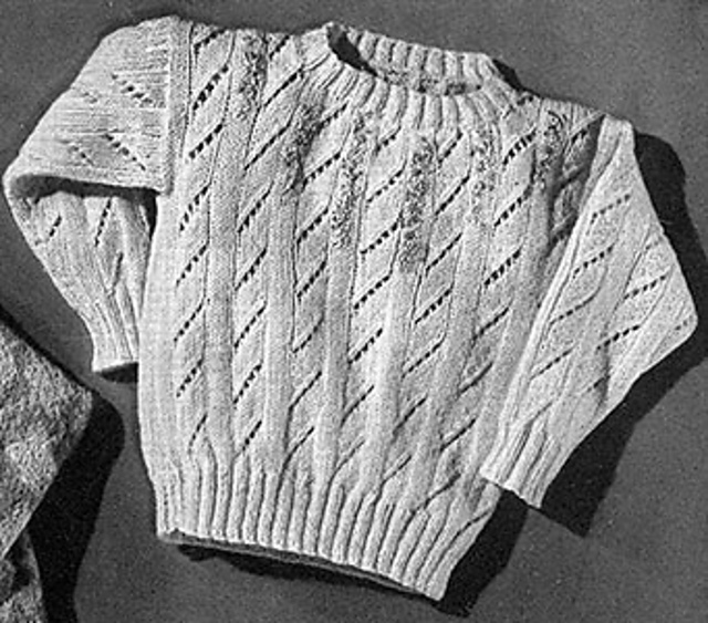 Embroidered Pullover #5152