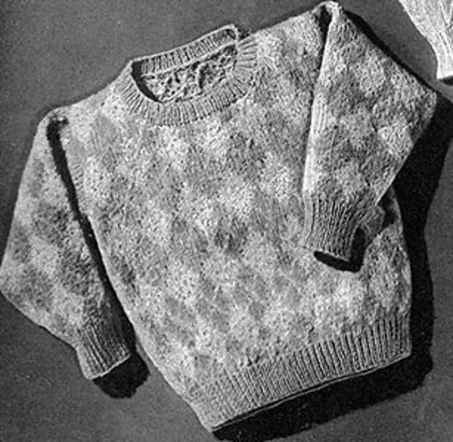 Argyle Pullover #5151