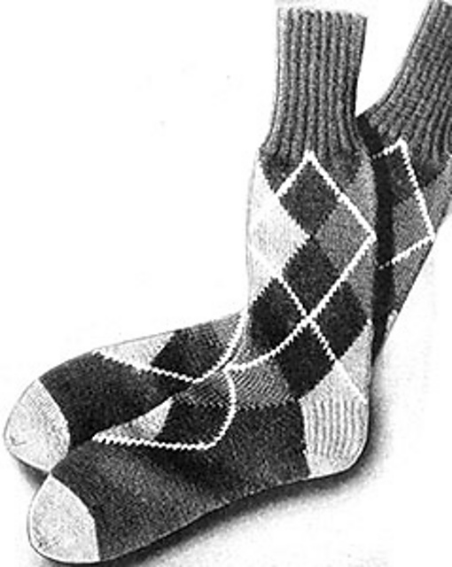 Argyle Socks #373