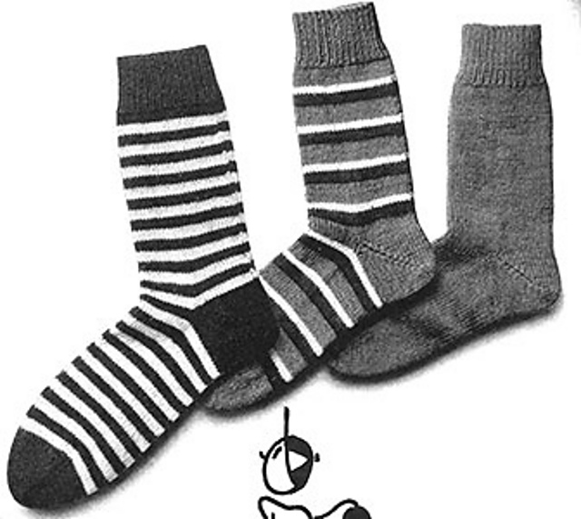 Three Short Socks Set #5124
