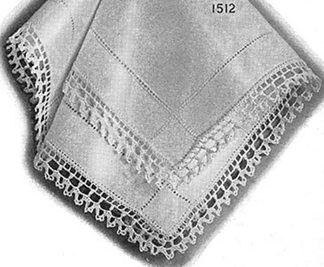 Crocheted Edging #1512
