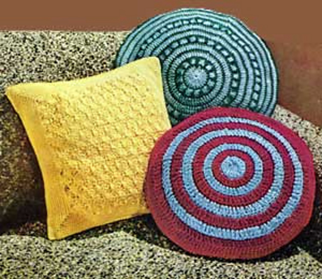 Square Yellow Pillow #S-428