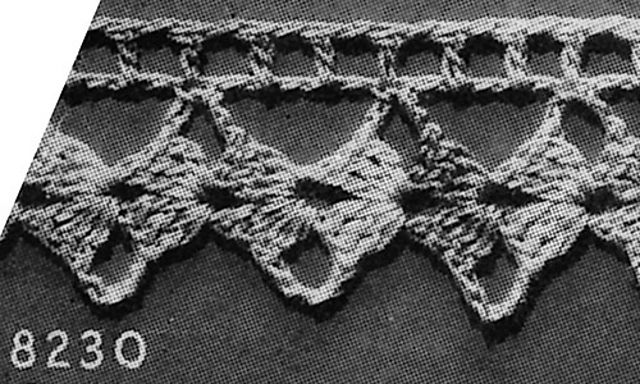 Collar & Cuff Edging #8230