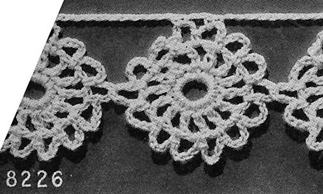 Collar & Cuff Edging #8226