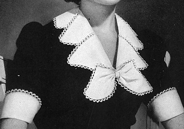 Collar & Cuff Edging #8286