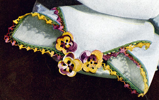 Pansy Handkerchief #803