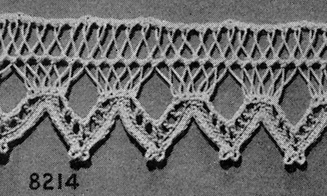 Hairpin Lace Edging #8214