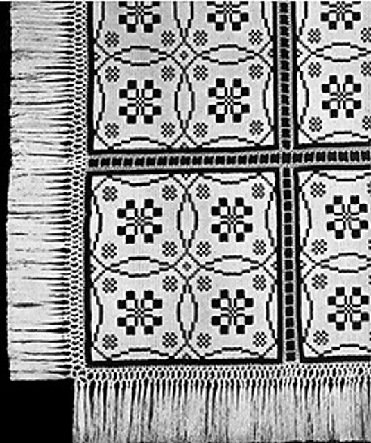 Woven Effect Coverlet