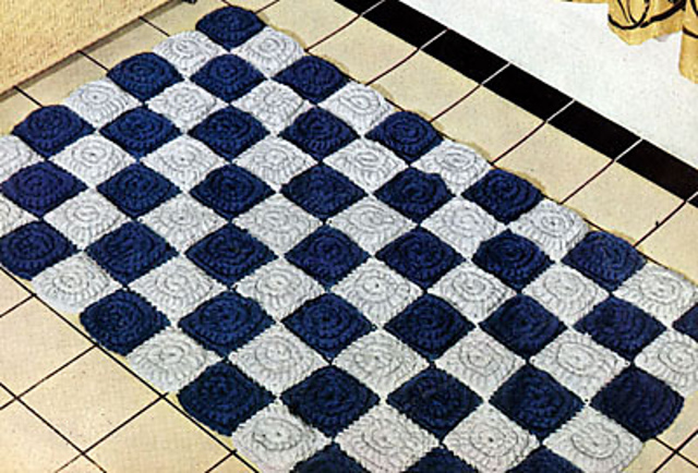 Checkers Rug #9452