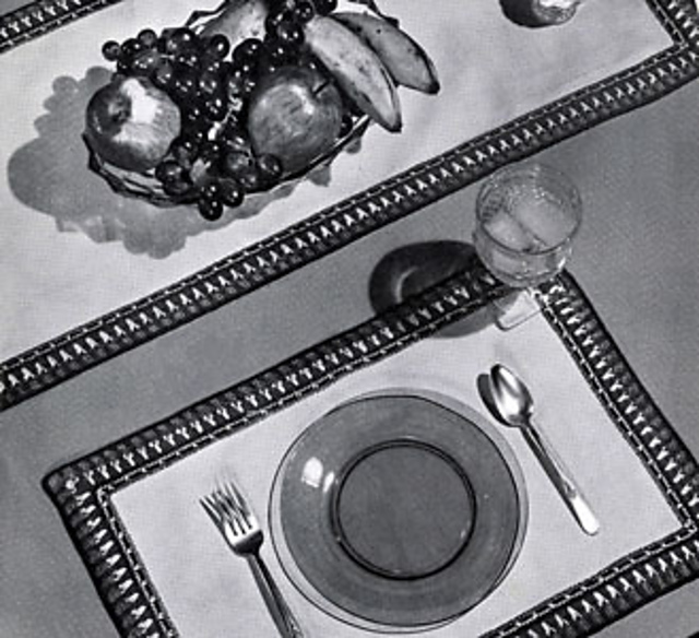 Luncheon Set Edging #G-137