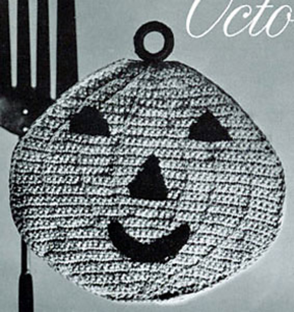Pumpkin Pot Holder #S-367