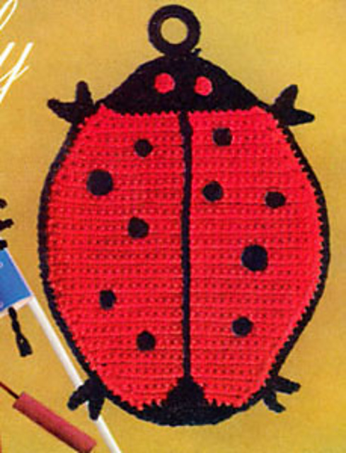 Lady Bug Pot Holder #S-362