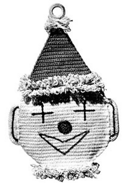 Circus Clown Pot Holder #S-349