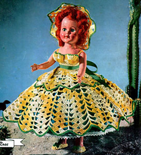 Prairie Rose Doll #S-224