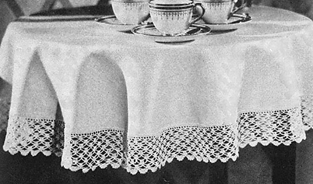 Tea Cloth Edging #8301