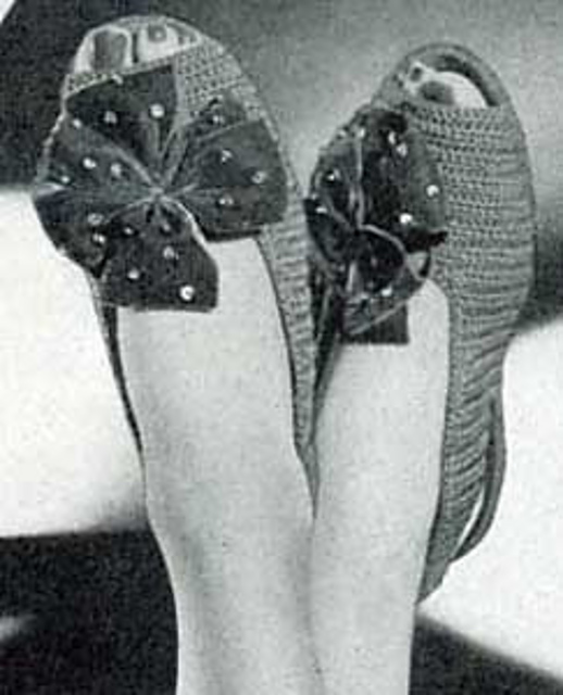 Sling Slippers #4712