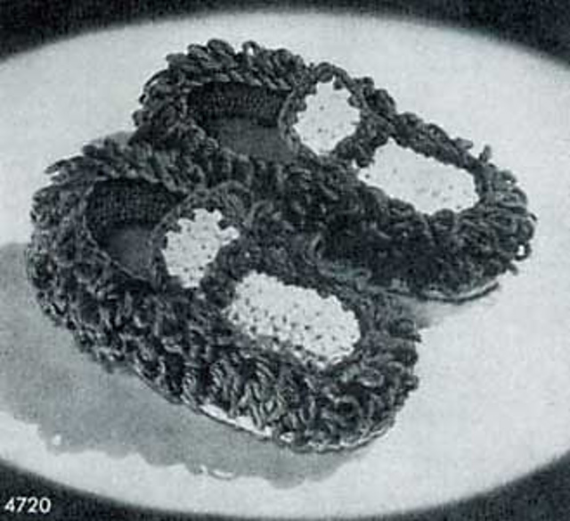 Loop Stitch Moccasins #4720