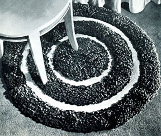 Ring Around 'o Loops Rug #5111