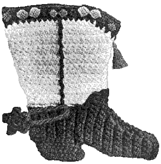 Western Boot Potholder