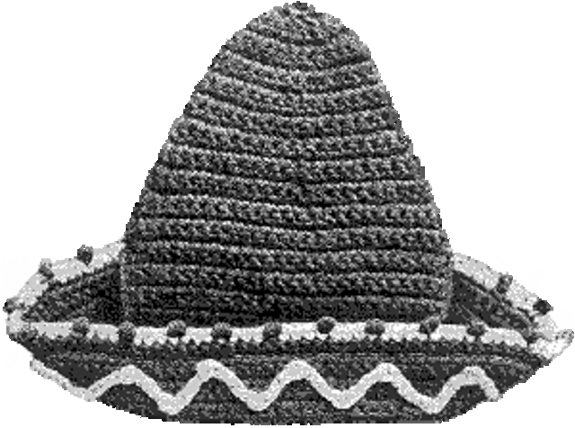 Sombrero Potholder