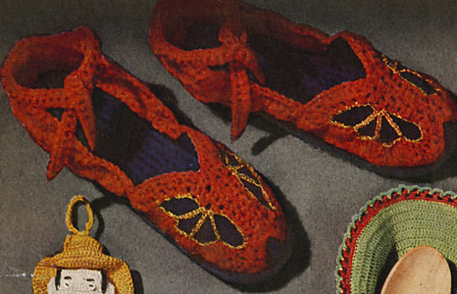 Television Slippers #S-153