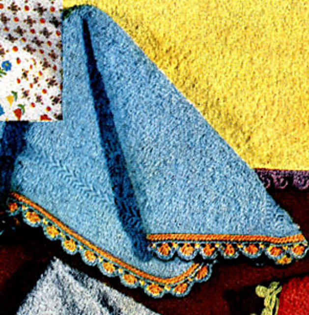 Shell Washcloth Edging #S-144