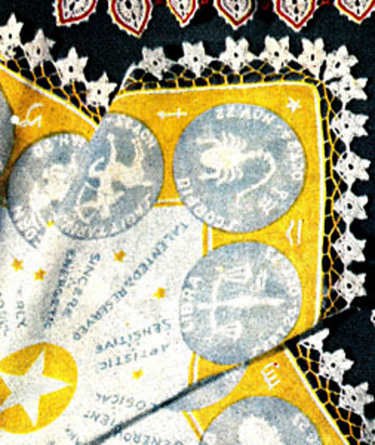 Zodiac Handkerchief Edging #S-147