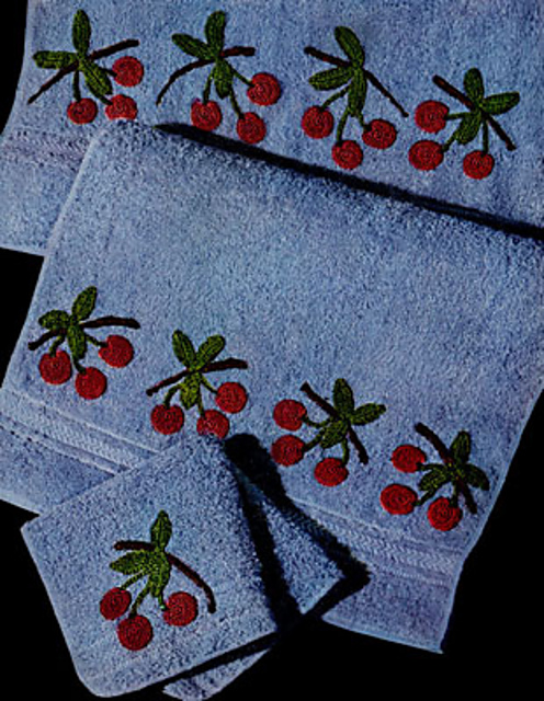 Cherry Bath Set #TW-355