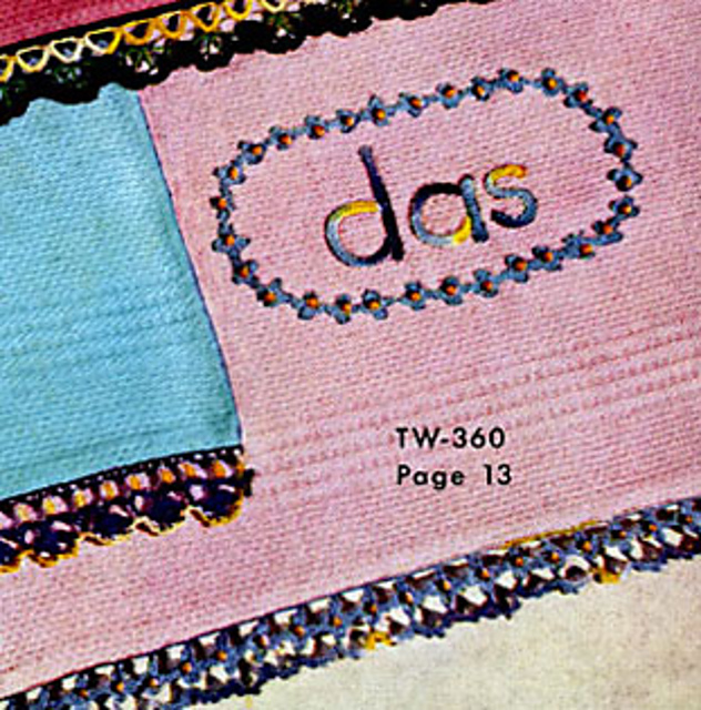 Monogram Guest Towel #TW-360