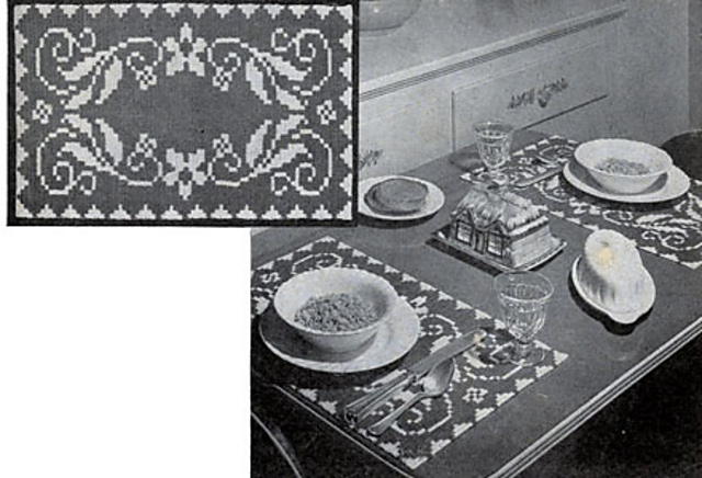 Breakfast Table Color Placemat #4