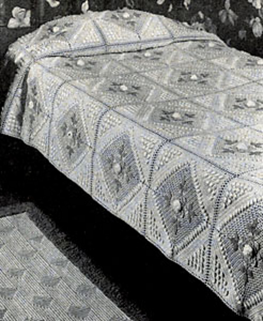 Peony Garden Bedspread #12