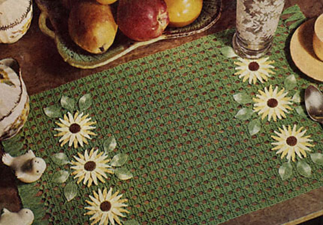 Daisy Place Mat #9