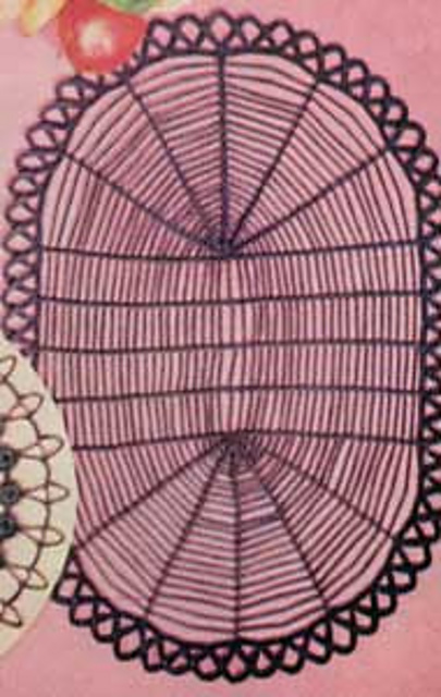 Oval Doily #3