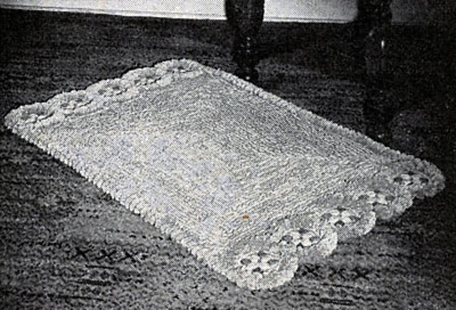 For Gracious Living Rug in Loop Stitch #10