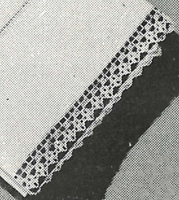 Pillow Case Edging #24D