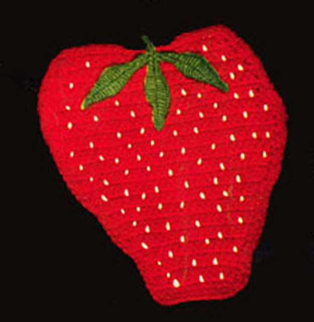Strawberry Pie Hot Plate Mat #7010