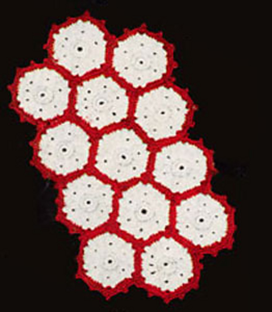 Pebbly Popcorn Placemat #7012