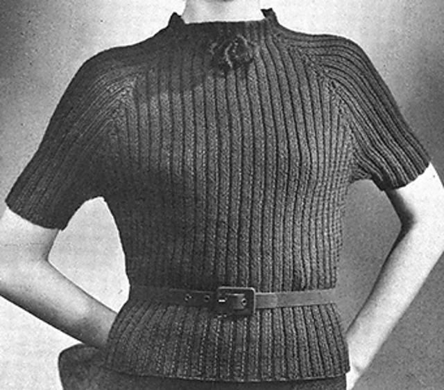 Rib Stitch Sweater #44